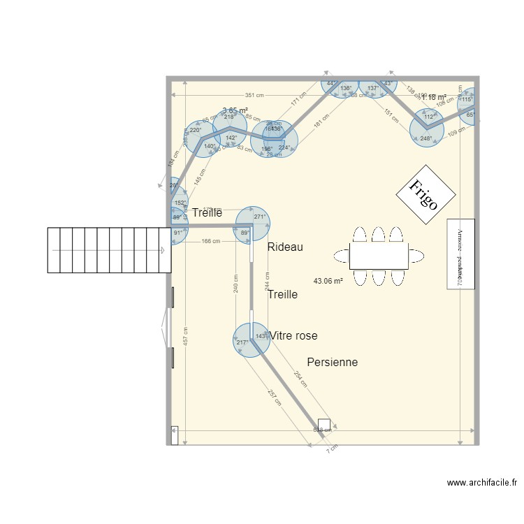 PLAN PREAU LA GRANGE ET LA TREILLE SOLUTION 1. Plan de 0 pièce et 0 m2