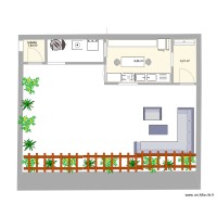 Terrasse maison Dakar 