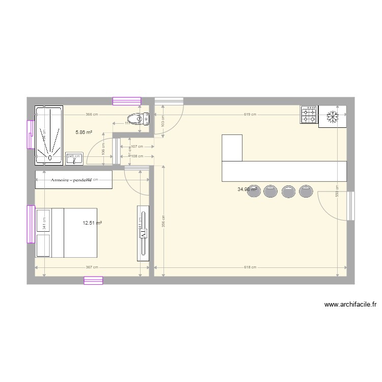 tanou. Plan de 0 pièce et 0 m2
