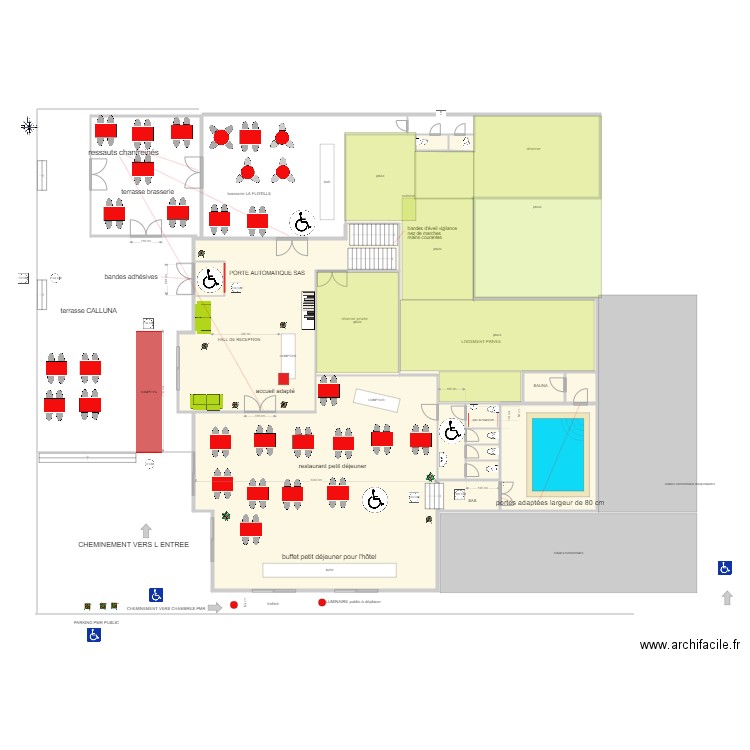 CALLUNA RDC v2. Plan de 0 pièce et 0 m2