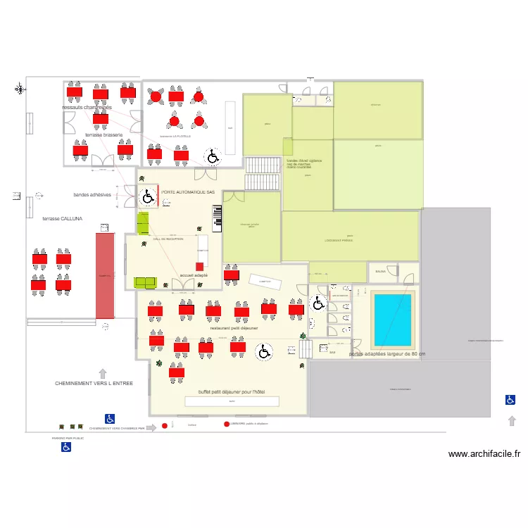 CALLUNA RDC v2. Plan de 0 pièce et 0 m2