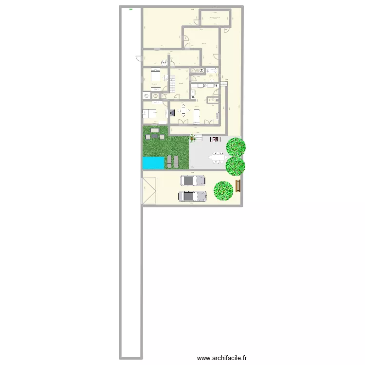 Maison Jean Monnet. Plan de 