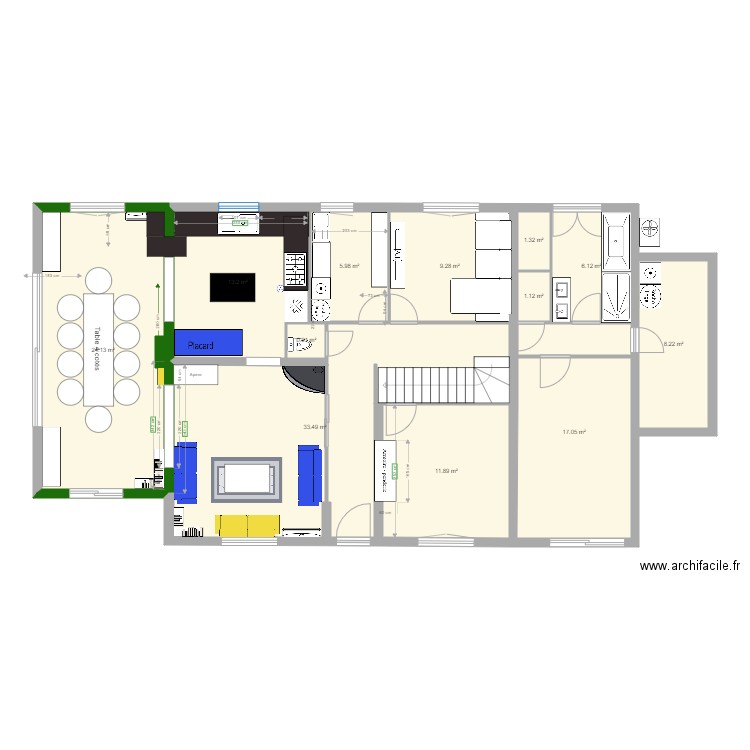 buanderie 6. Plan de 0 pièce et 0 m2