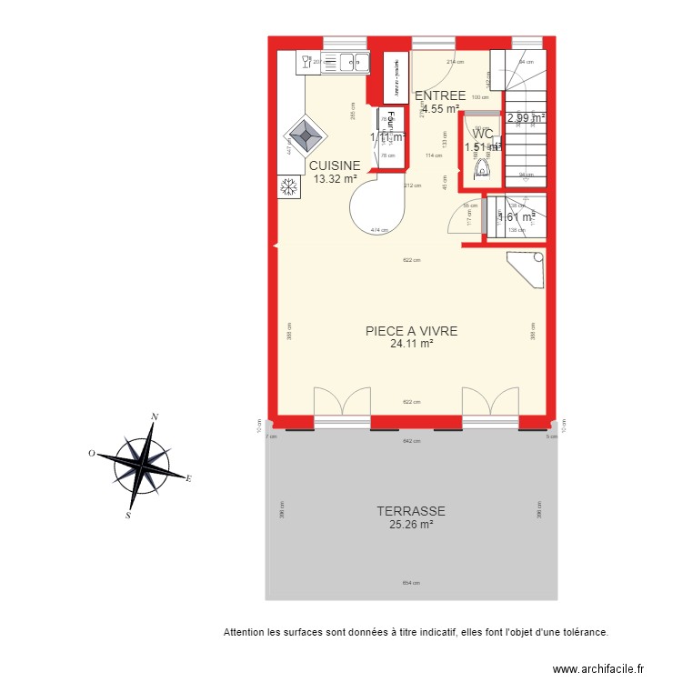 BI 2769 RDC. Plan de 0 pièce et 0 m2