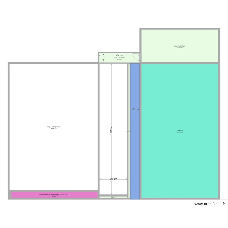 BAL Tranchée. Plan de 0 pièce et 0 m2