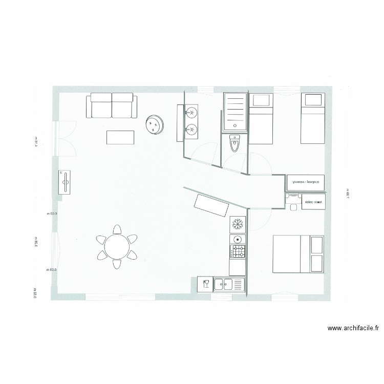 Agdt Villa 2 et 4 par terrasse. Plan de 0 pièce et 0 m2