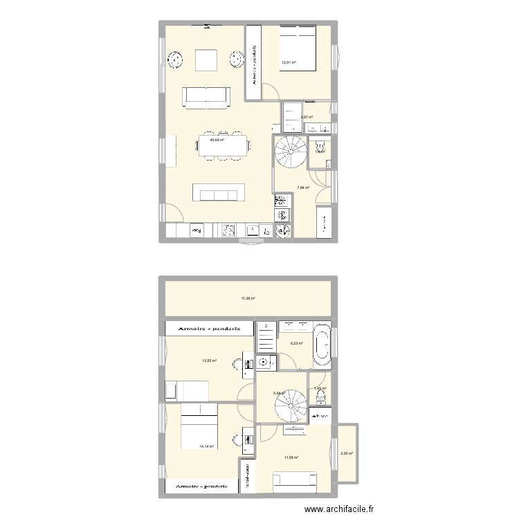 maison lafayette V11. Plan de 0 pièce et 0 m2