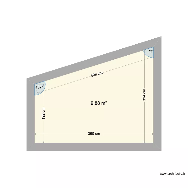 PISSOTTE MUR DRESSING. Plan de PISSOTTE MUR DRESSING. Plan de