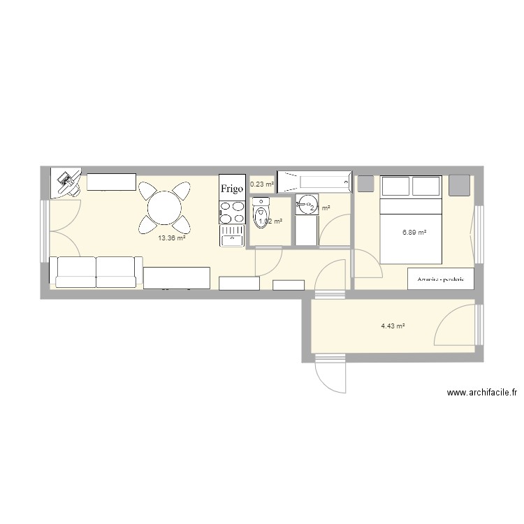 appart11 c. Plan de 0 pièce et 0 m2