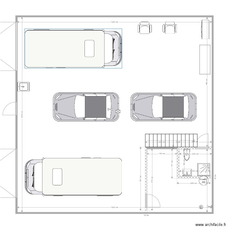 Local 1. Plan de 0 pièce et 0 m2