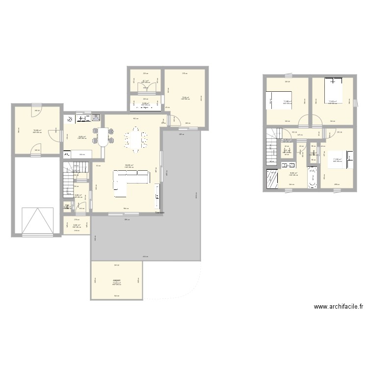 maison sonia benoit . Plan de 0 pièce et 0 m2