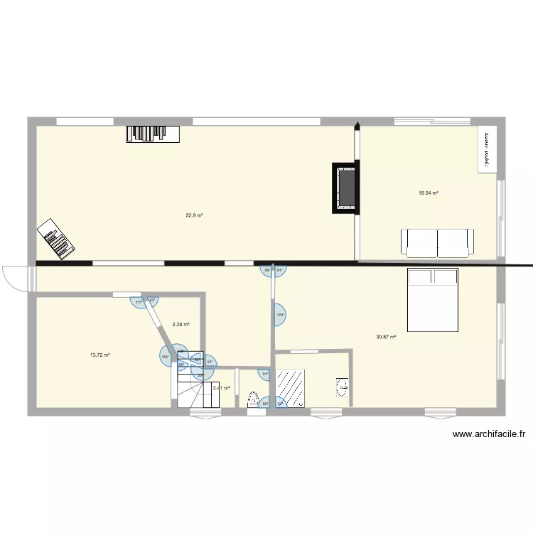 plan maison. Plan de plan maison. Plan de