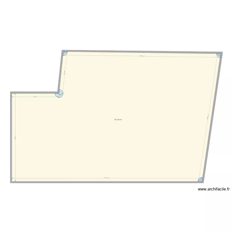 Plan maison Montsegur 09 042 021. Plan de Plan maison Montsegur 09 042 021. Plan de