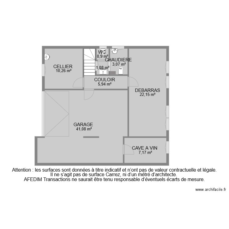 BI 7544 SOUS SOL . Plan de 0 pièce et 0 m2