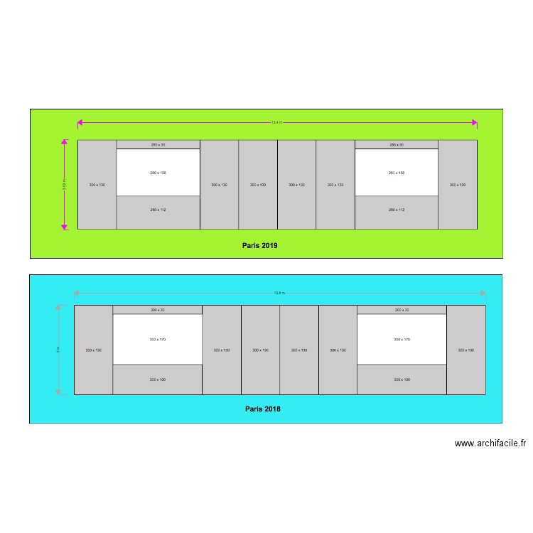 Hardwall RL Paris. Plan de 0 pièce et 0 m2