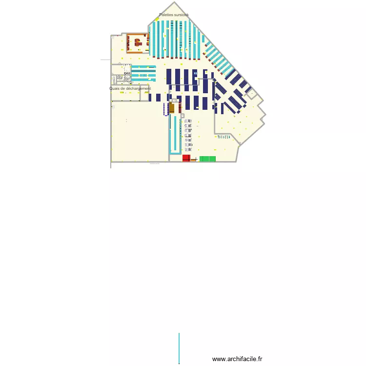 Reuilly V40 phase 1 . Plan de 