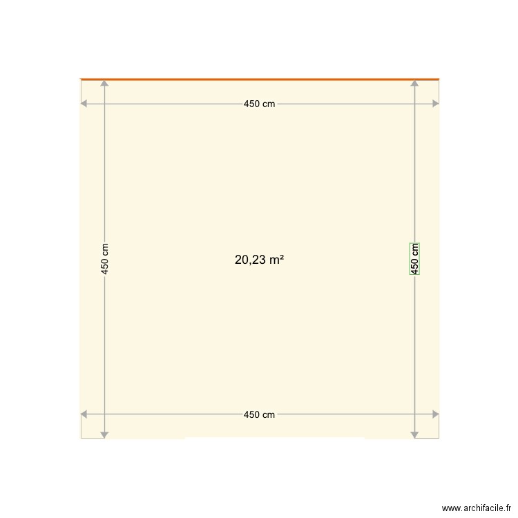 Garage 2. Plan de 1 pièce et 20 m2