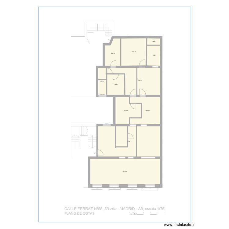 ferraz 56 raw. Plan de 0 pièce et 0 m2