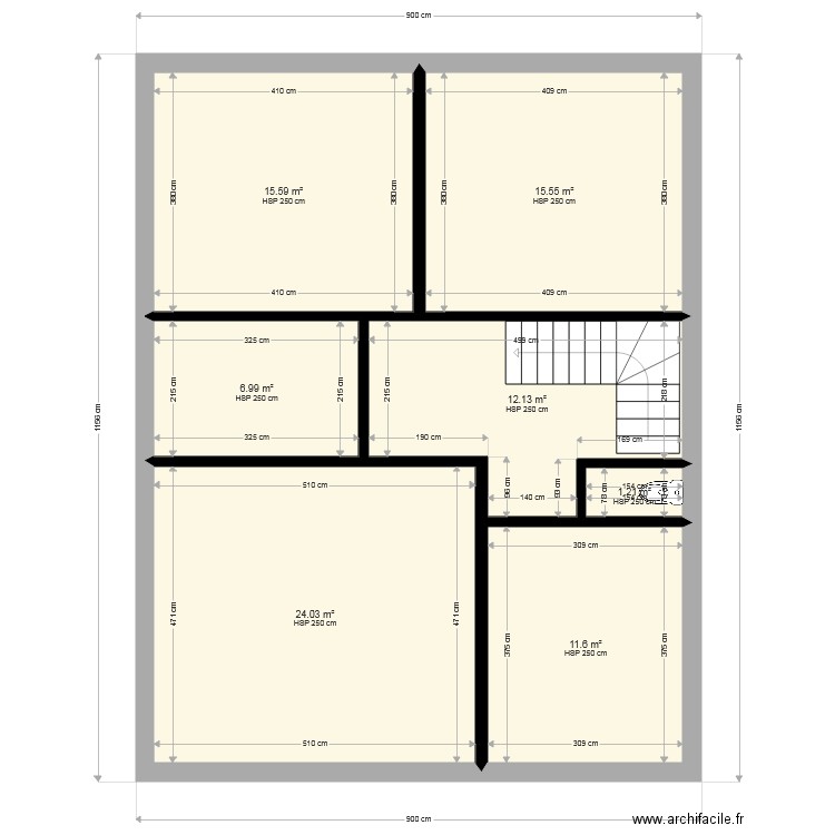 CELINE 1 ETAGE. Plan de 0 pièce et 0 m2