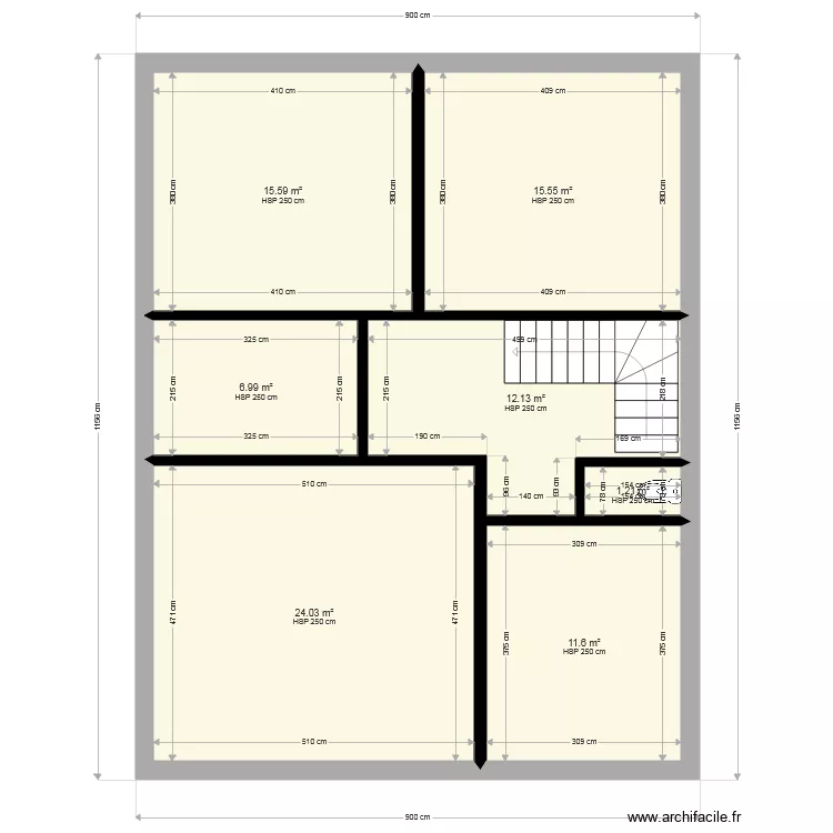 CELINE 1 ETAGE. Plan de CELINE 1 ETAGE. Plan de