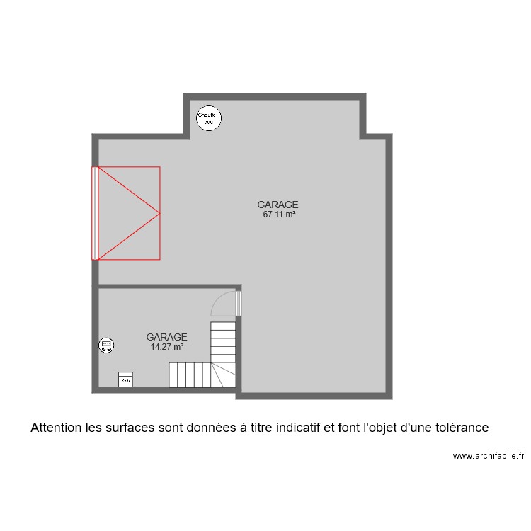 BI 5231 GARAGE M. Plan de 0 pièce et 0 m2