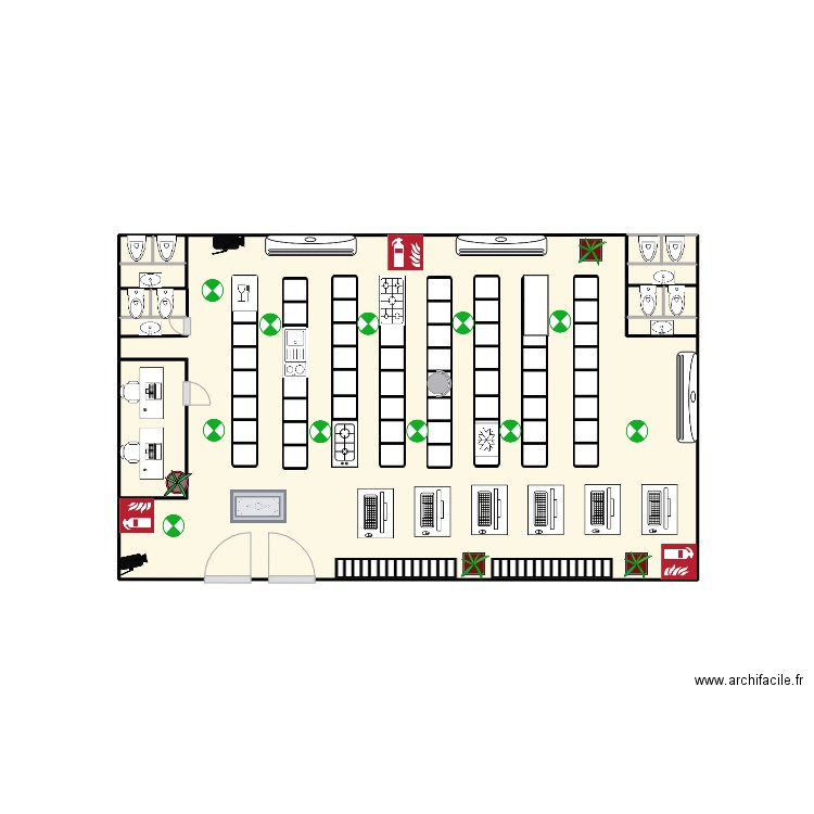 HabEmpHomeD. Plan de 13 pièces et 15 m2