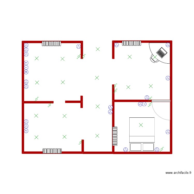 Plan du 3D. Plan de 0 pièce et 0 m2