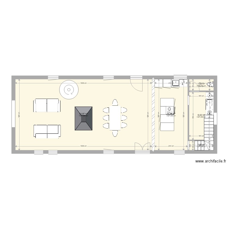 la colombière RDC. Plan de 0 pièce et 0 m2