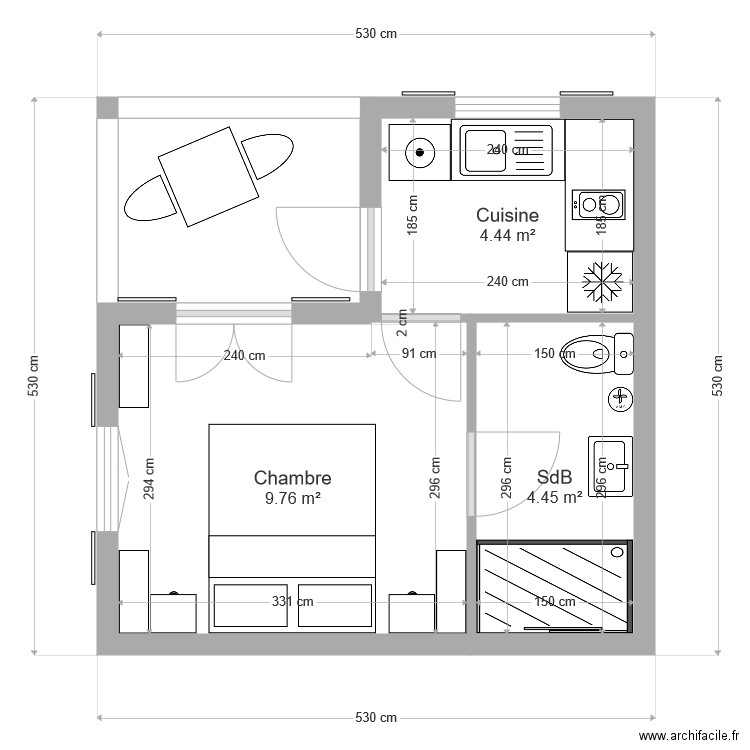 Plan Appartements. Plan de 0 pièce et 0 m2