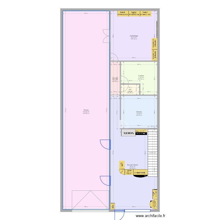 23092021 V2. Plan de 7 pièces et 206 m2