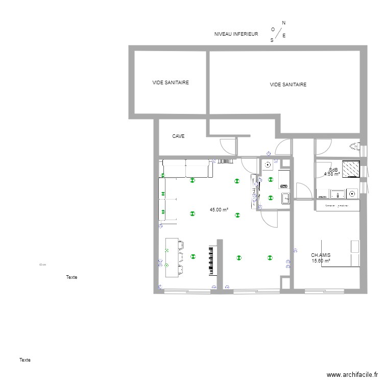 arcachon. Plan de 0 pièce et 0 m2