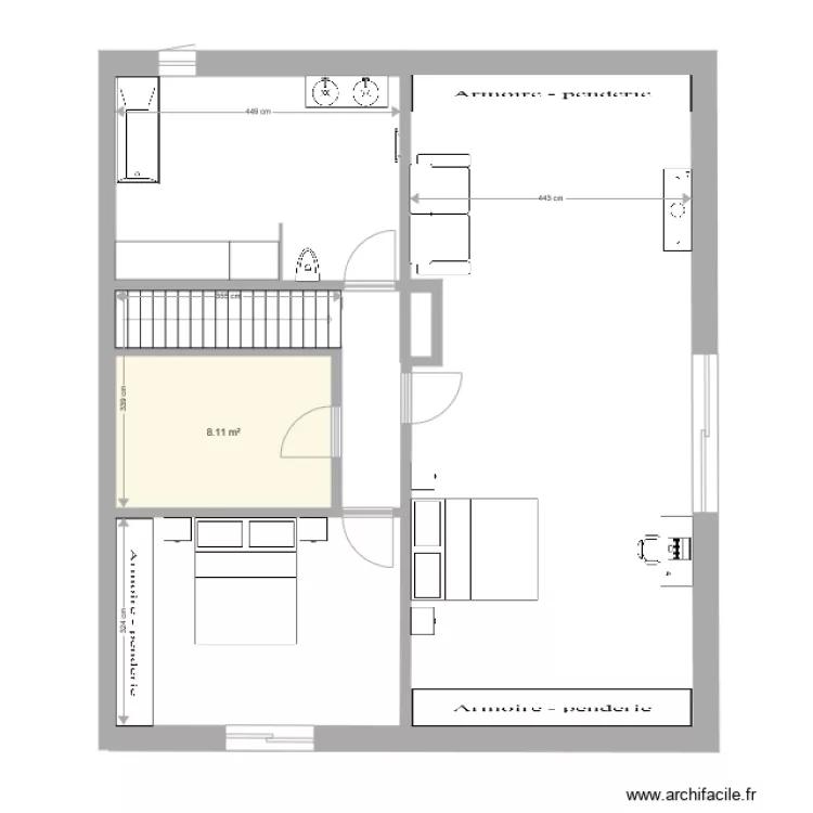 Kubus fin etage. Plan de Kubus fin etage. Plan de