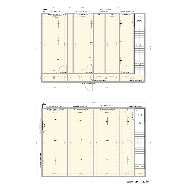 Bodarwé R+1. Plan de 0 pièce et 0 m2