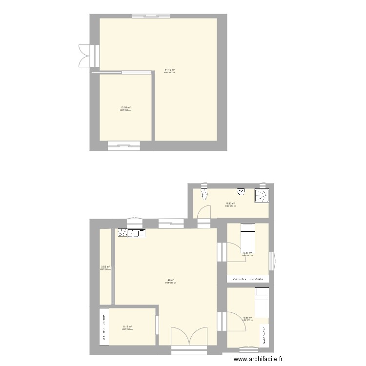 Maison Caminico 2. Plan de 0 pièce et 0 m2