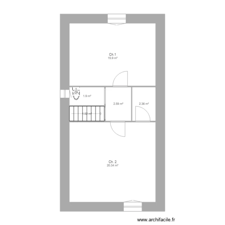 BESSON ST Martin d estreaux R1. Plan de BESSON ST Martin d estreaux R1. Plan de