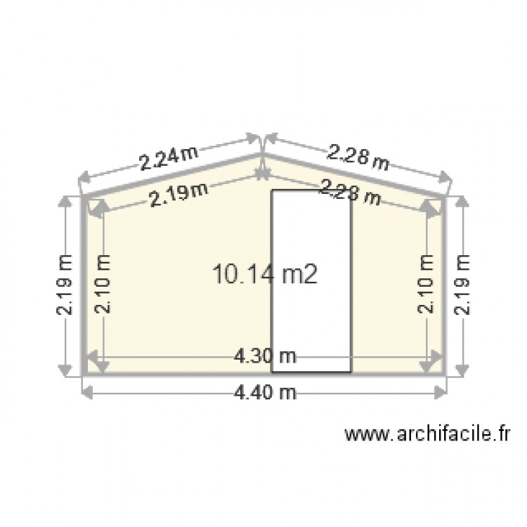 Ourson blanc face sud. Plan de 0 pièce et 0 m2