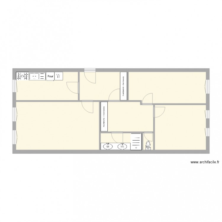 14 Hector Guimard. Plan de 0 pièce et 0 m2