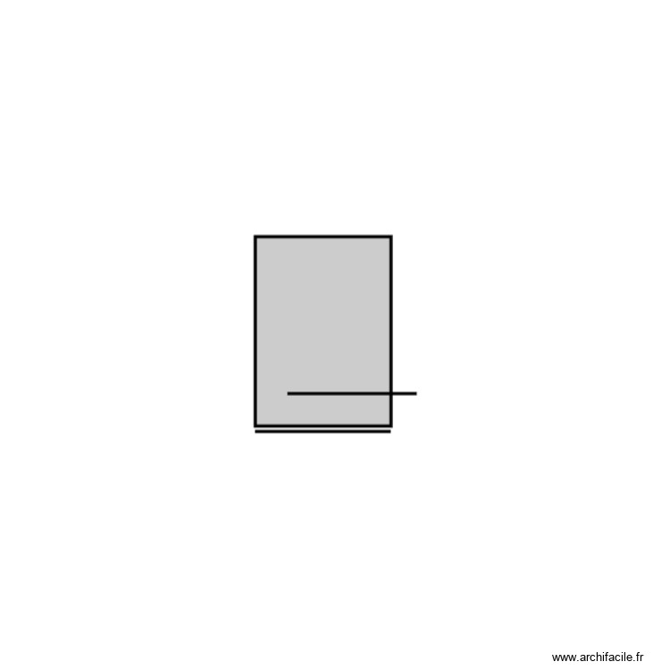 affff. Plan de 0 pièce et 0 m2