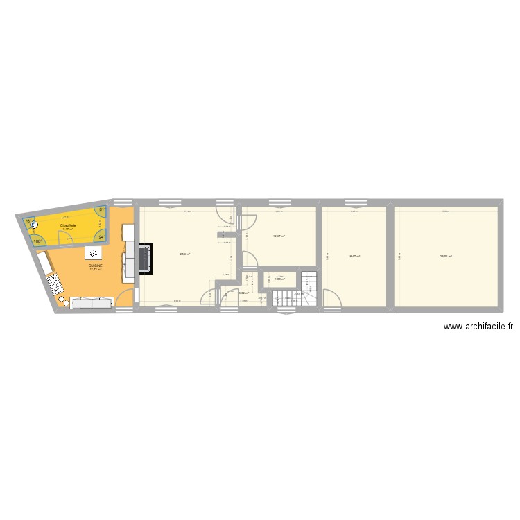 Saint Remy 2. Plan de 9 pièces et 119 m2