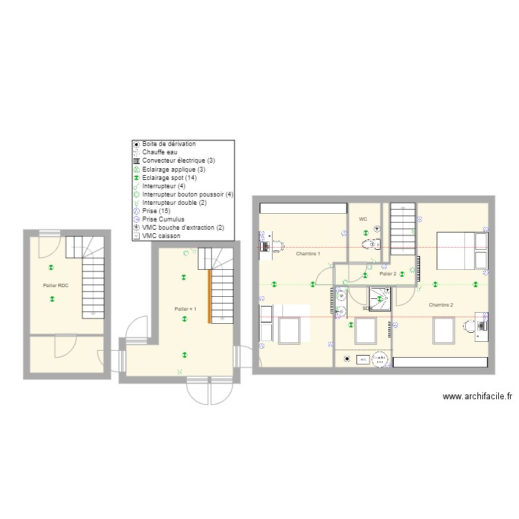 Bregeon combles. Plan de 0 pièce et 0 m2