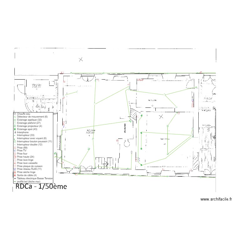 QUANDIEU OLENDON. Plan de 0 pièce et 0 m2