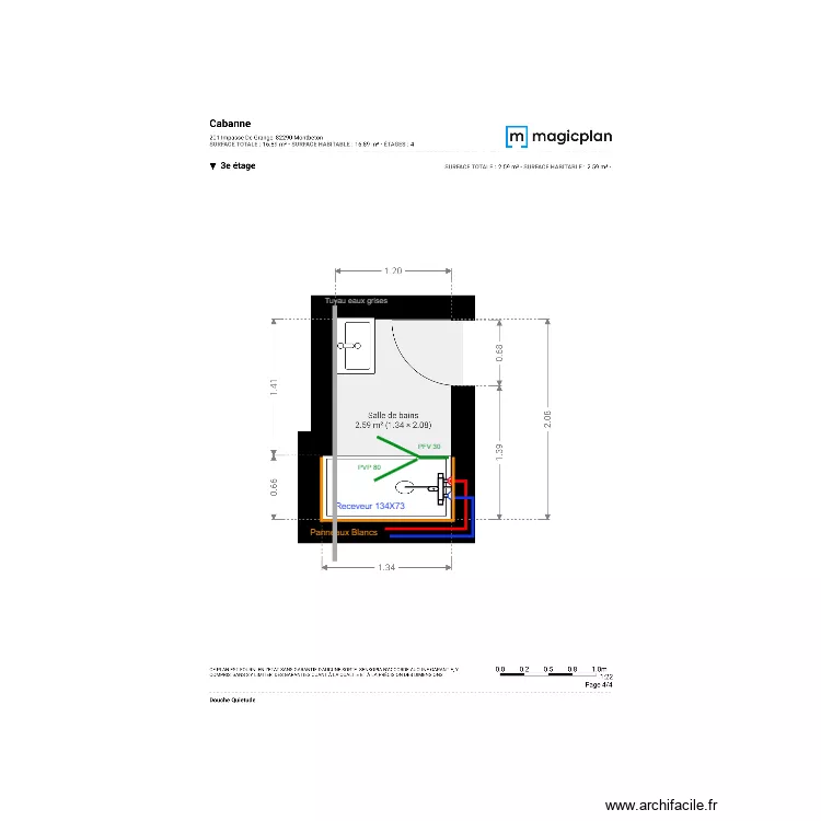 Plan Projet 2 Mme. Cabanne. Plan de 