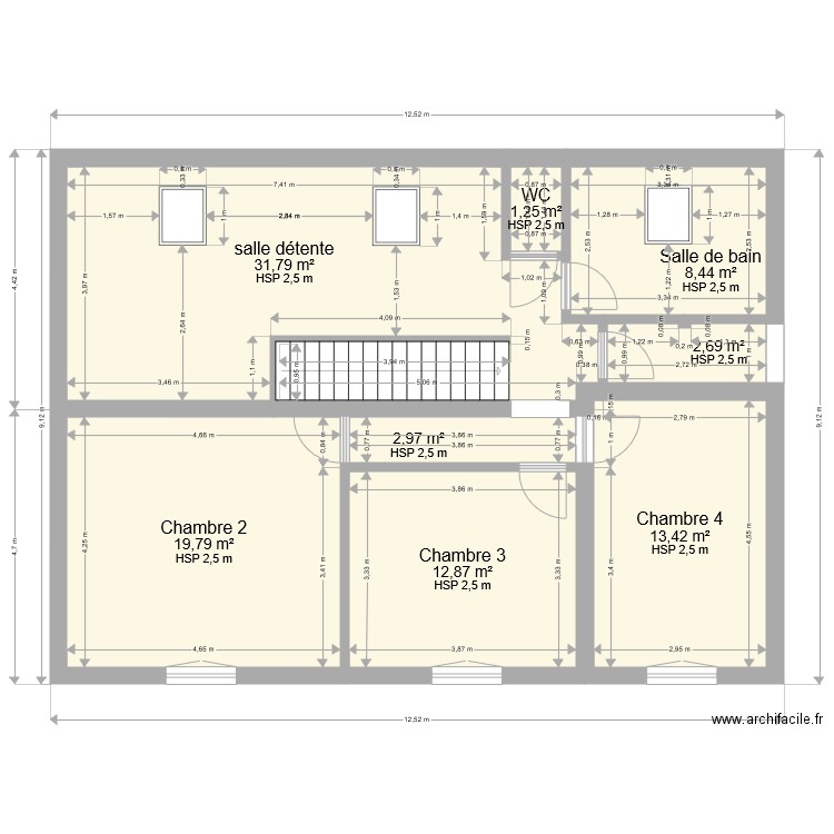 annie savonnieres étage. Plan de 0 pièce et 0 m2