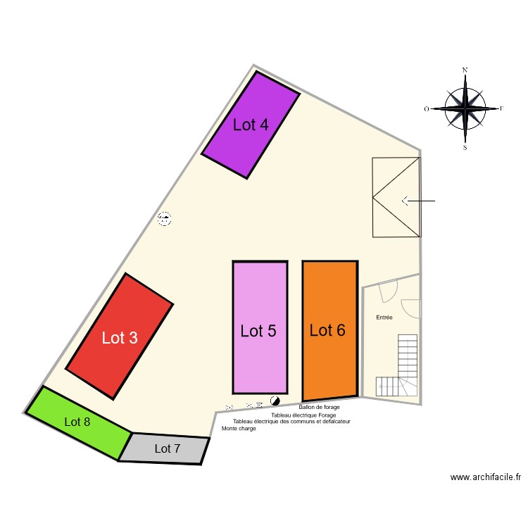 garage Secci V2. Plan de 0 pièce et 0 m2