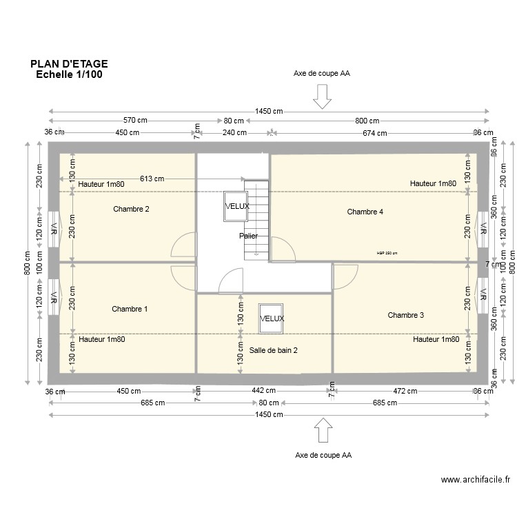 permis 3 étage. Plan de 0 pièce et 0 m2