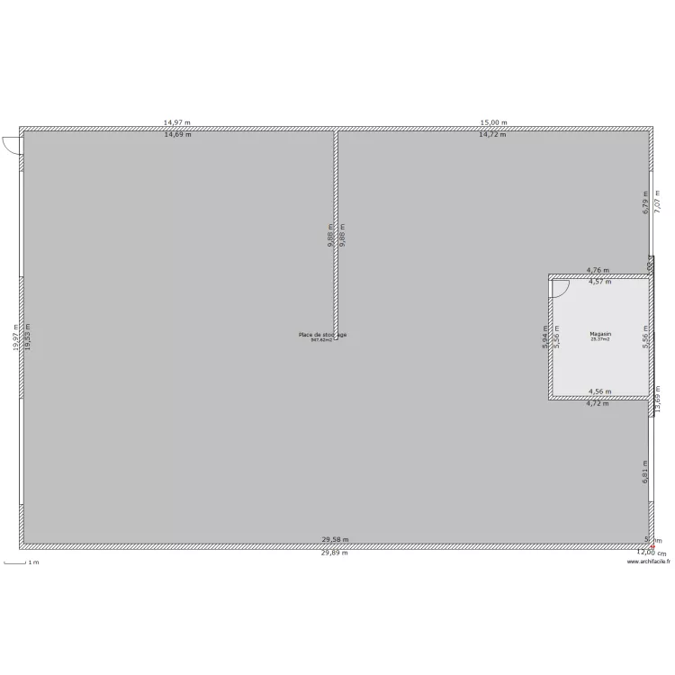 HANGARS. Plan de HANGARS. Plan de
