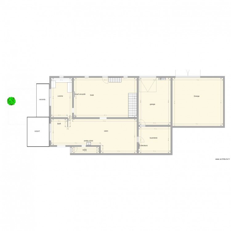 maison . Plan de 0 pièce et 0 m2