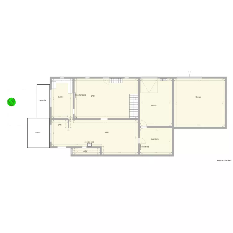 maison . Plan de maison . Plan de