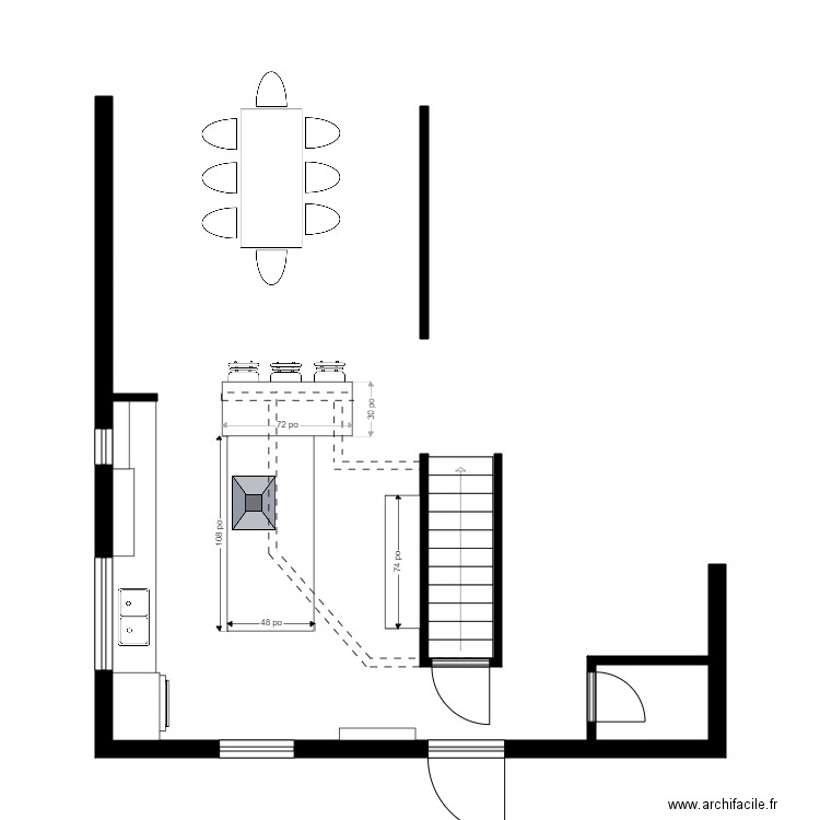 julien 3. Plan de 0 pièce et 0 m2