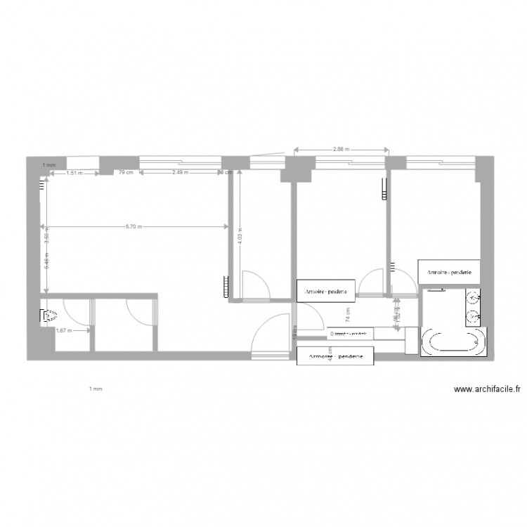 PASSY 10. Plan de 0 pièce et 0 m2